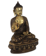 Brass Budha Statue 12"