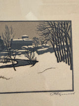 Soviet Linocuts Purchased from the Graficheskogo Iskusstva Moscow 1973
