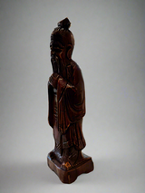 Hand Carved Wise Man/Confucious • China