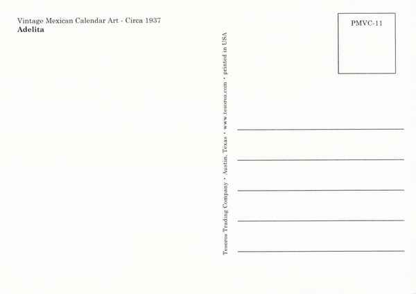 Senorita Postcard