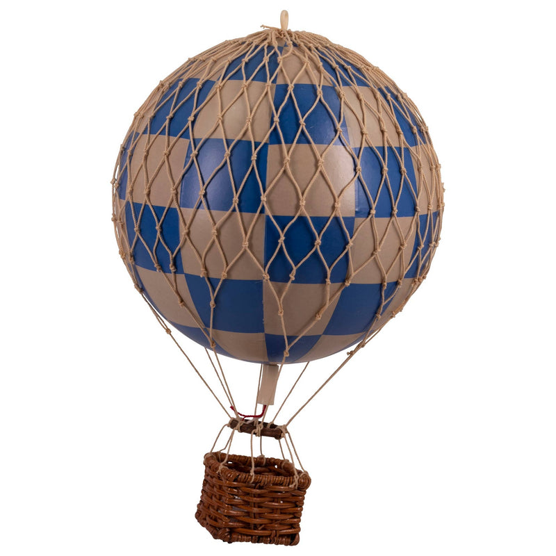 Hot Air Balloon - Medium, Red Check