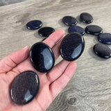 Gemstone Palm Stones 45mm – Bulk Crystal Supplies: Goldstone