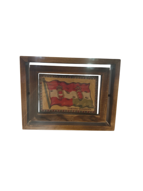 Austro-Hungary + Triple Alliance - Mini - Framed - Antique Promotional Flannels