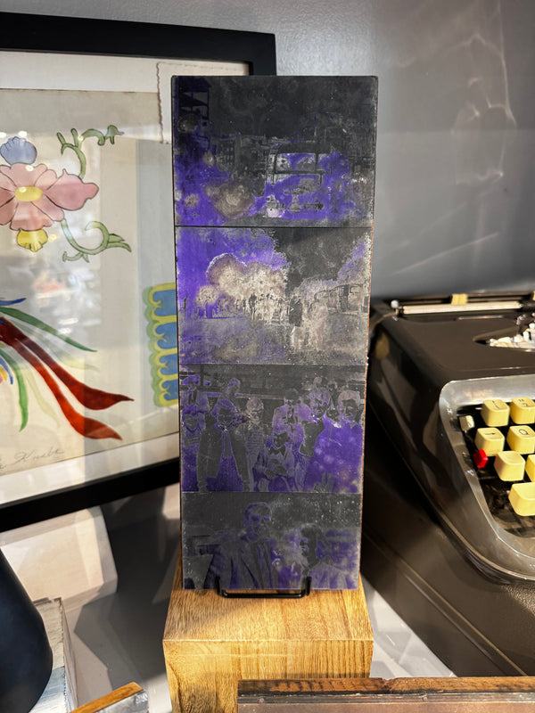 Radio Free Europe Fundraising Campaign - Printer's Plate - Munich Multi-Cell Vertical