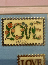A "Whole Lotta' Love" - Love Stamp Lapel Pin Collection