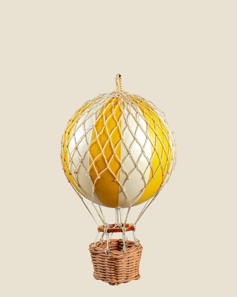 Hot Air Balloon - 6" Light Blue Stripe