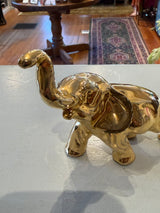 Precious the Loved - Golden Glass Elephant