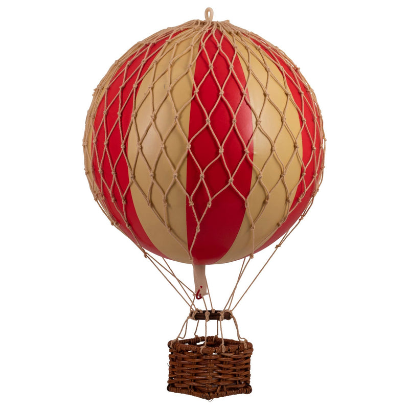 Hot Air Balloon - Medium, Red Check