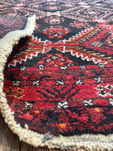The Nomad's Last Mile • Afghan-Baluch Tribal Rug • 31" x 59"