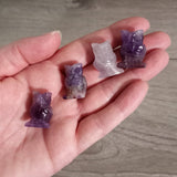 Gemstone Owl Figurine – Small Crystal Owl Decor : Tiger Eye