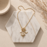 Star and Moon Necklace