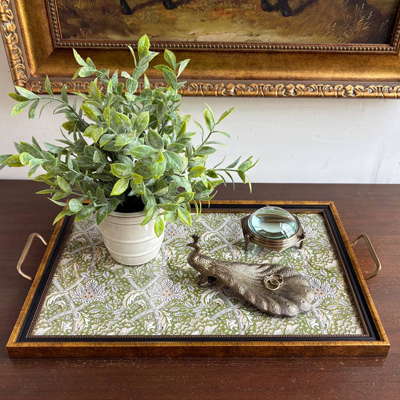 Vintage Style Peacock Ring Dish, Antiqued Brass Finish