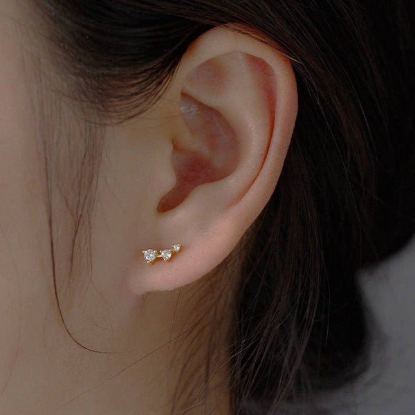 Stardust Studs - Gold