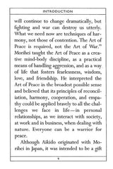 The Art Of Peace