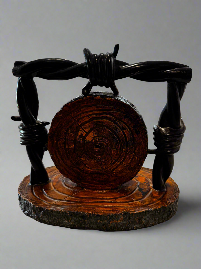 The Barbed Wire Clock - A Remarkable Curiosity