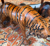 Leather Clad in a Good Way!  (1950s Large Leather Animals)