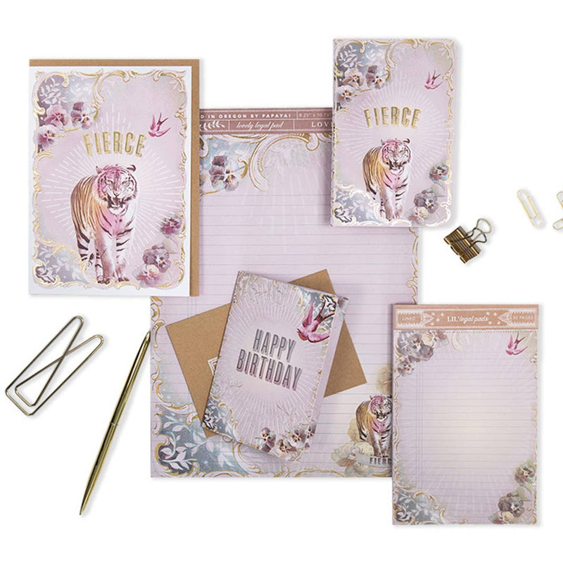 Fierce Tiger Greeting Card