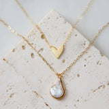 Heart Necklace - Gold
