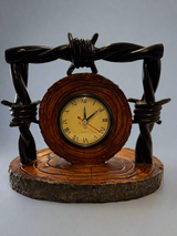 The Barbed Wire Clock - A Remarkable Curiosity