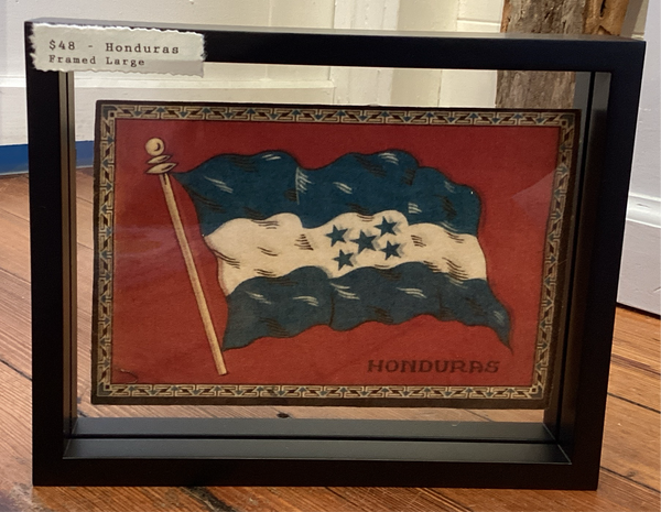 Honduras - Large - Framed - Antique Promotional Flannel