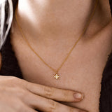 Moonstone Star Necklace
