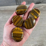 Gemstone Palm Stones 45mm – Bulk Crystal Supplies: Goldstone