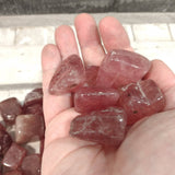 Strawberry Quartz Tumbles