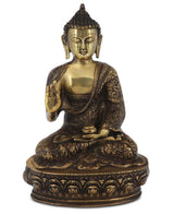 Brass Budha Statue 12"