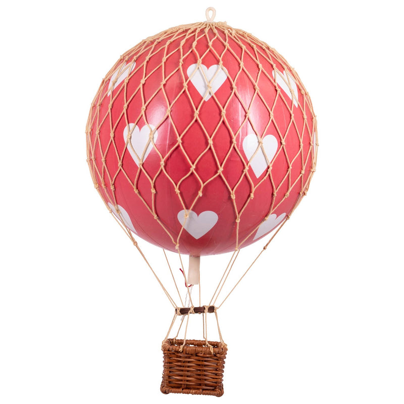 Hot Air Balloon - Medium, Red Check