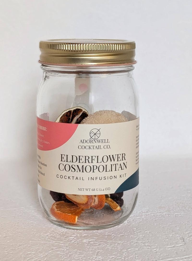 Elderflower Cosmopolitan Cocktail Infusion Kit