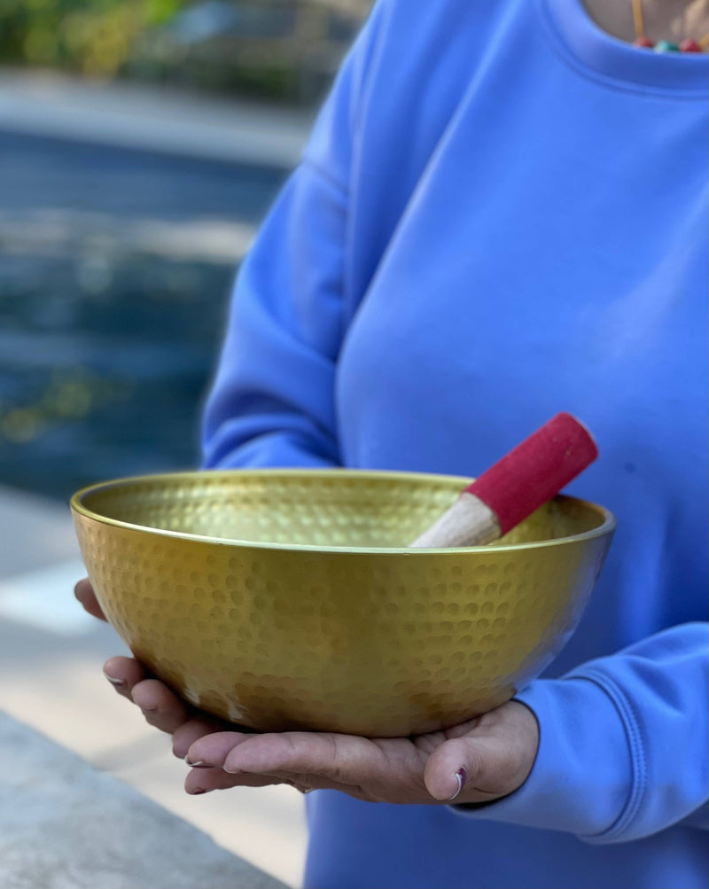 Shallow XL Singing Bowl 8"