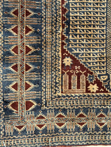 Supple and Storied • Baluch Prayer Rug • Persia mid-20th century