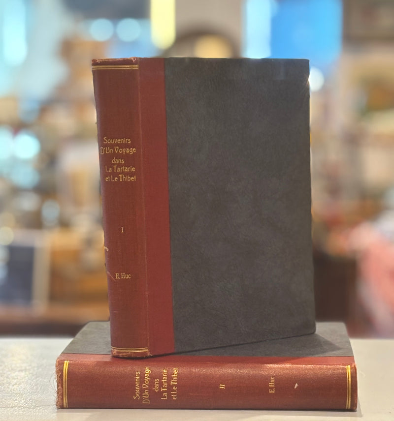 Souvenirs D'Un Voyage Dans La Tartarie et Le Thibet (Volumes I and II) - Rare - French Language