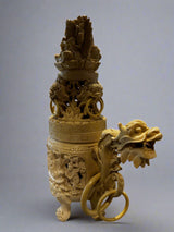 Elaborate and Detailed Carved Resin Censer