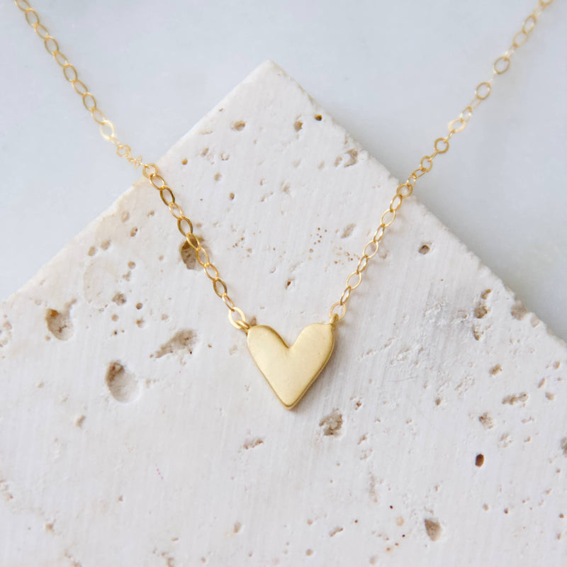 Heart Necklace - Gold