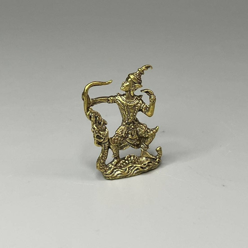 Rama - Miniature Brass Figurine