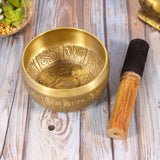8 Auspicious Symbols Singing Bowl
