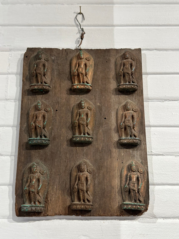 9 Qualities: Collection of Mounted Buddhas