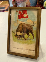 Framed - Tiny Silk - circa 1900 Promo Gift