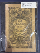 Antique, Rare and Notable Almanacs