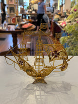 Portuguese Filigree Caravel Ship