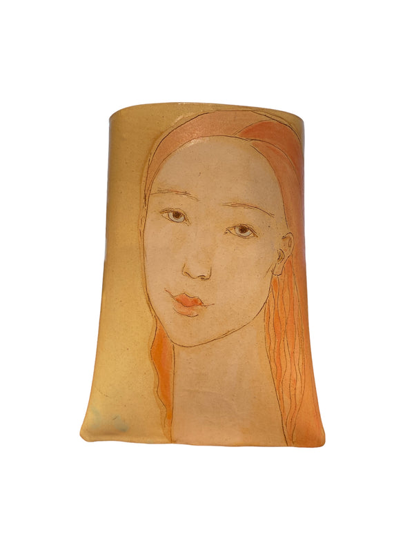 Margaret Wozhiak Ceramic Wall Pocket