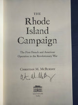 The Rhode Island Campaign - Signed - Christian M. McBurney