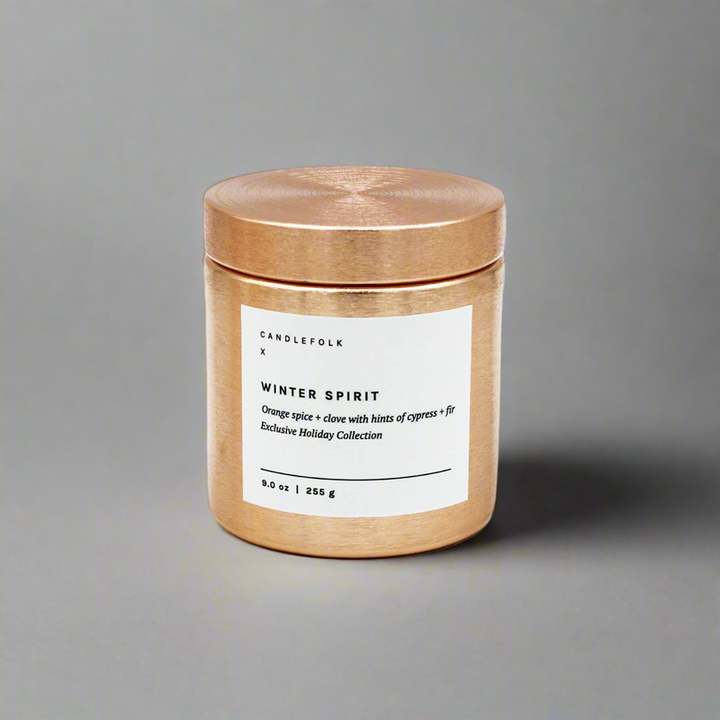 WINTER SPIRIT - 9 oz Holiday Soy Candle