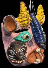 Diablo Folk Art Masks (Mexico) - Circa 1950-1970
