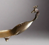 Old School Peacock Incense Holder