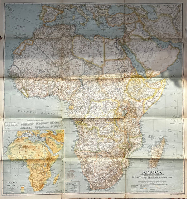 National Geographic Maps 1936-1974