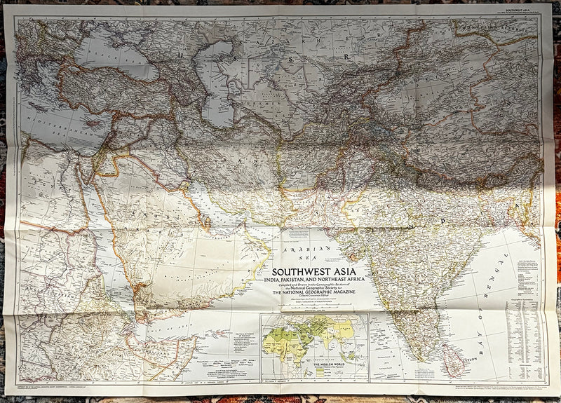 National Geographic Maps 1936-1974