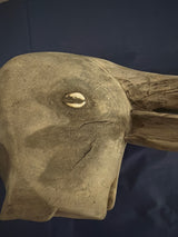 BAULE BUSH COW / BUFFALO MASK - Ivory Coast • Mid-20th Century