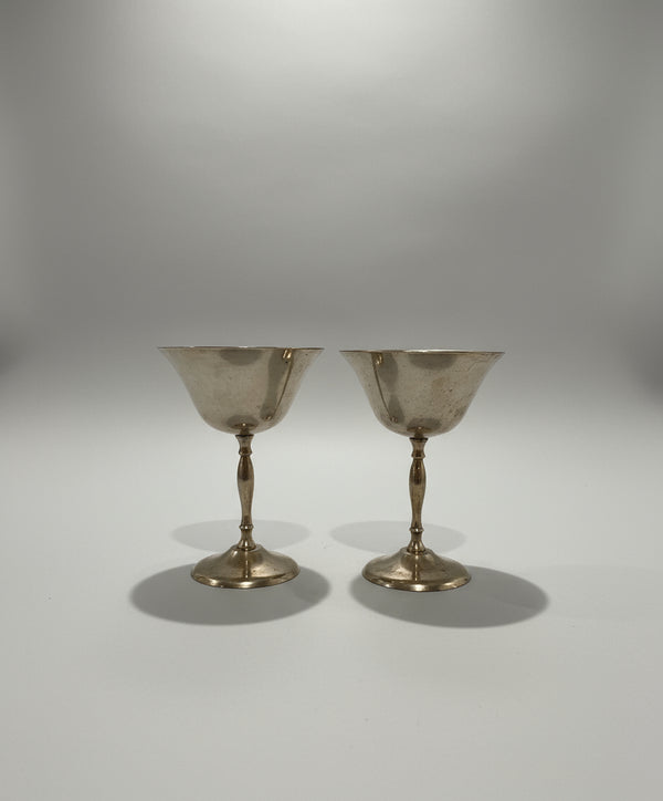 Fancy Pants,  Silver Plated Goblet
